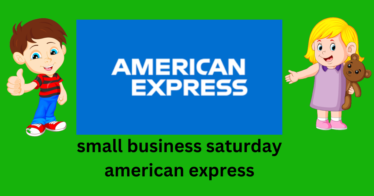 small business saturday american express »